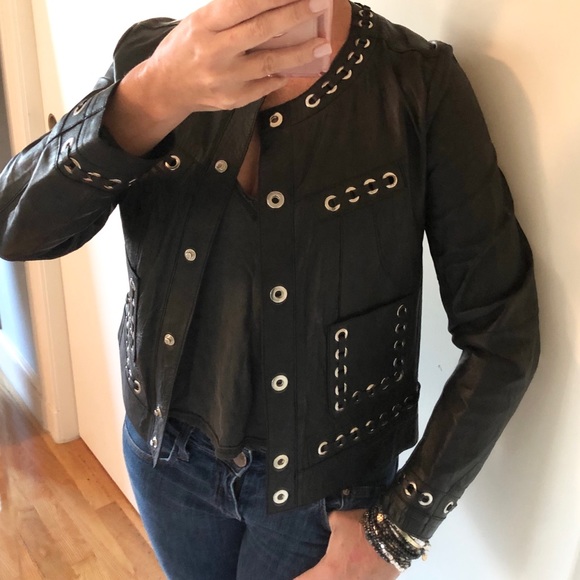 Sylvie Schimmel Jackets & Blazers - Sylvie Schimmel Datcha Leather Jacket